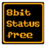 8bit statusbar free android application logo